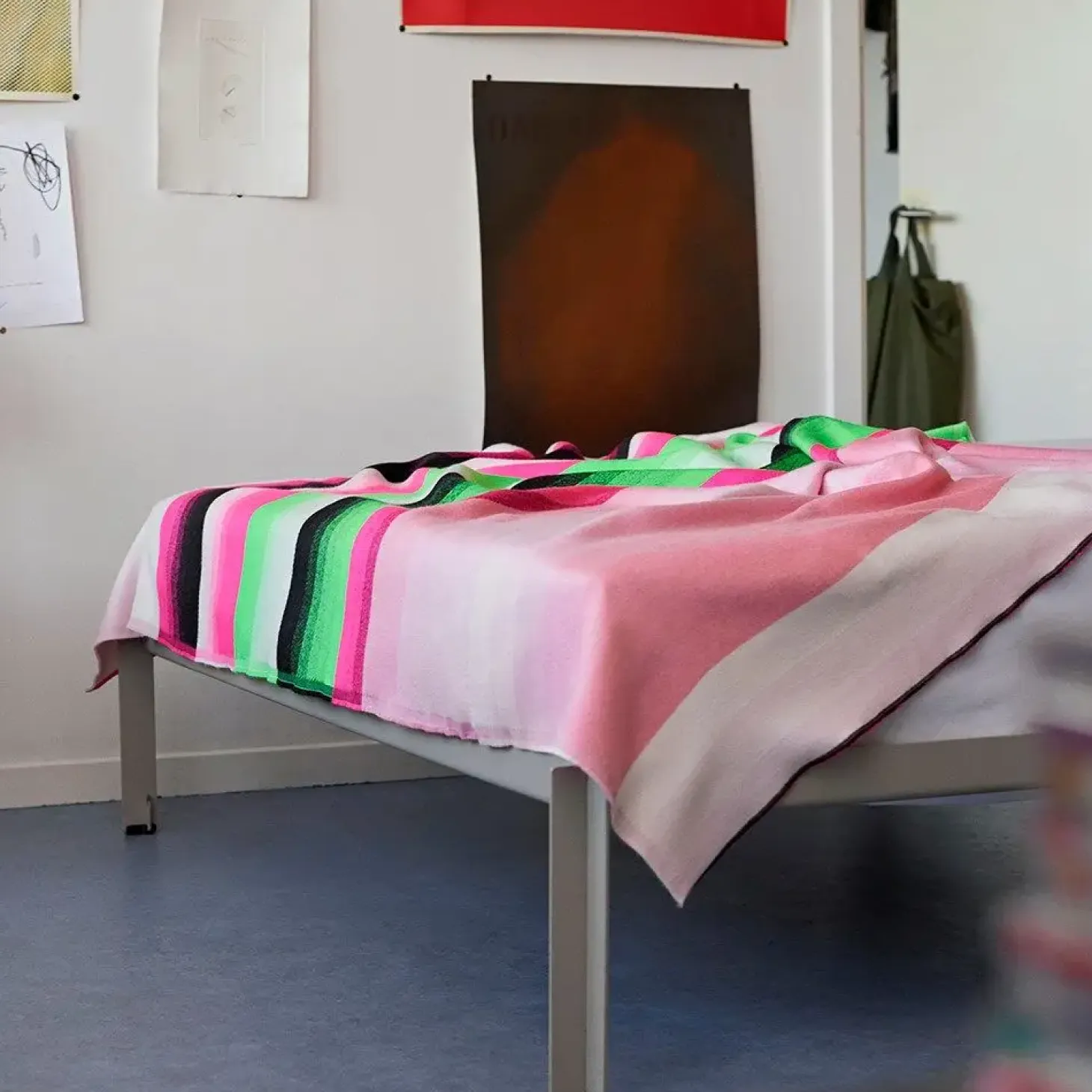 HAY - Connect Bed - Sengeramme - Hvid - 140 x 200 cm