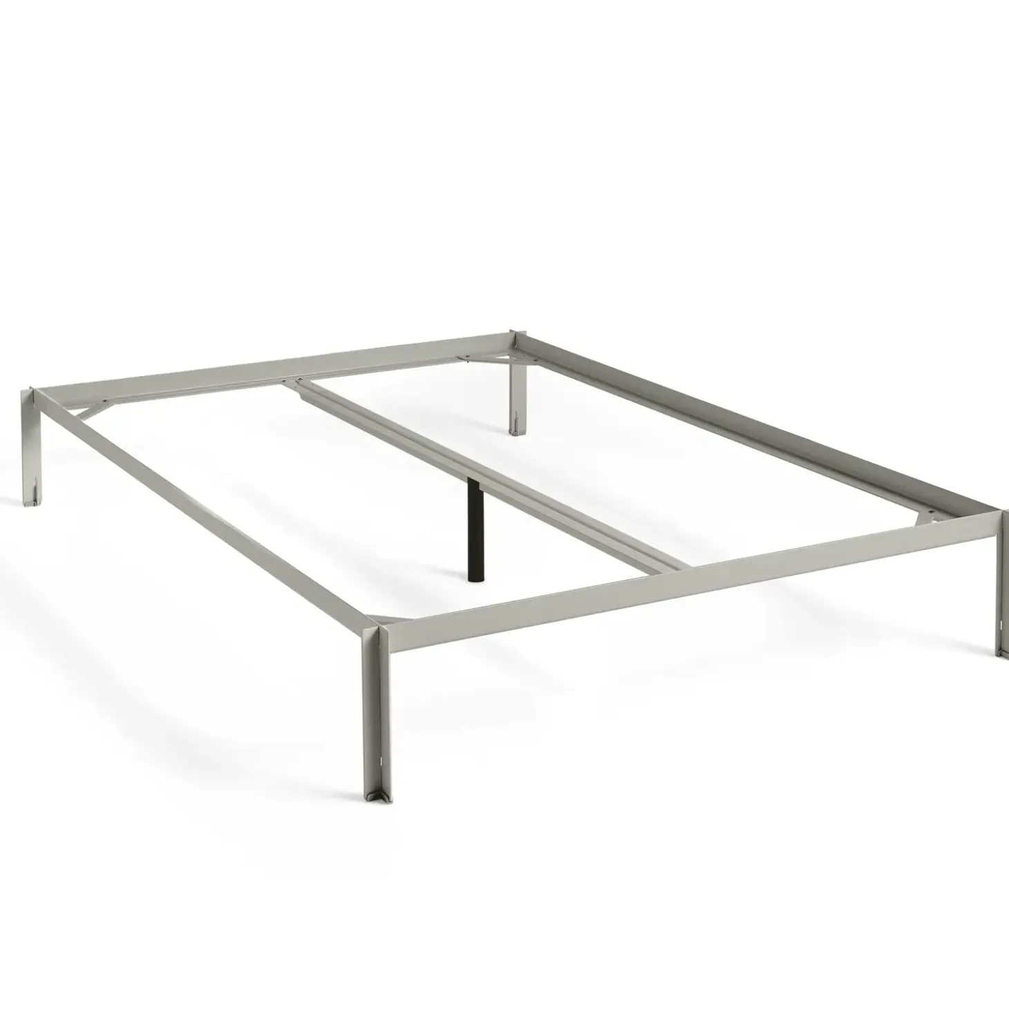 HAY - Connect Bed - Sengeramme - Grå - Warm grey - 140 x 200 cm