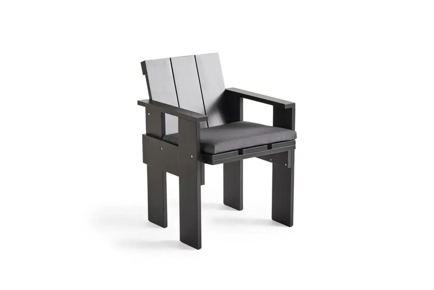 HAY - Crate hynde til spisebordstol - Antracit / Anthracite