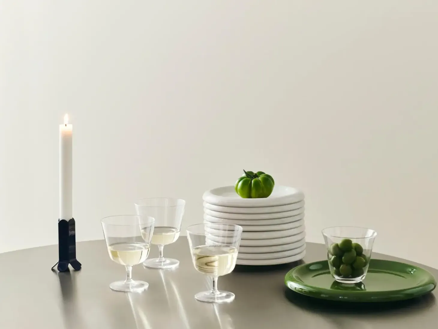 Hay - Curve Stem Glass - Set of 2 - Small