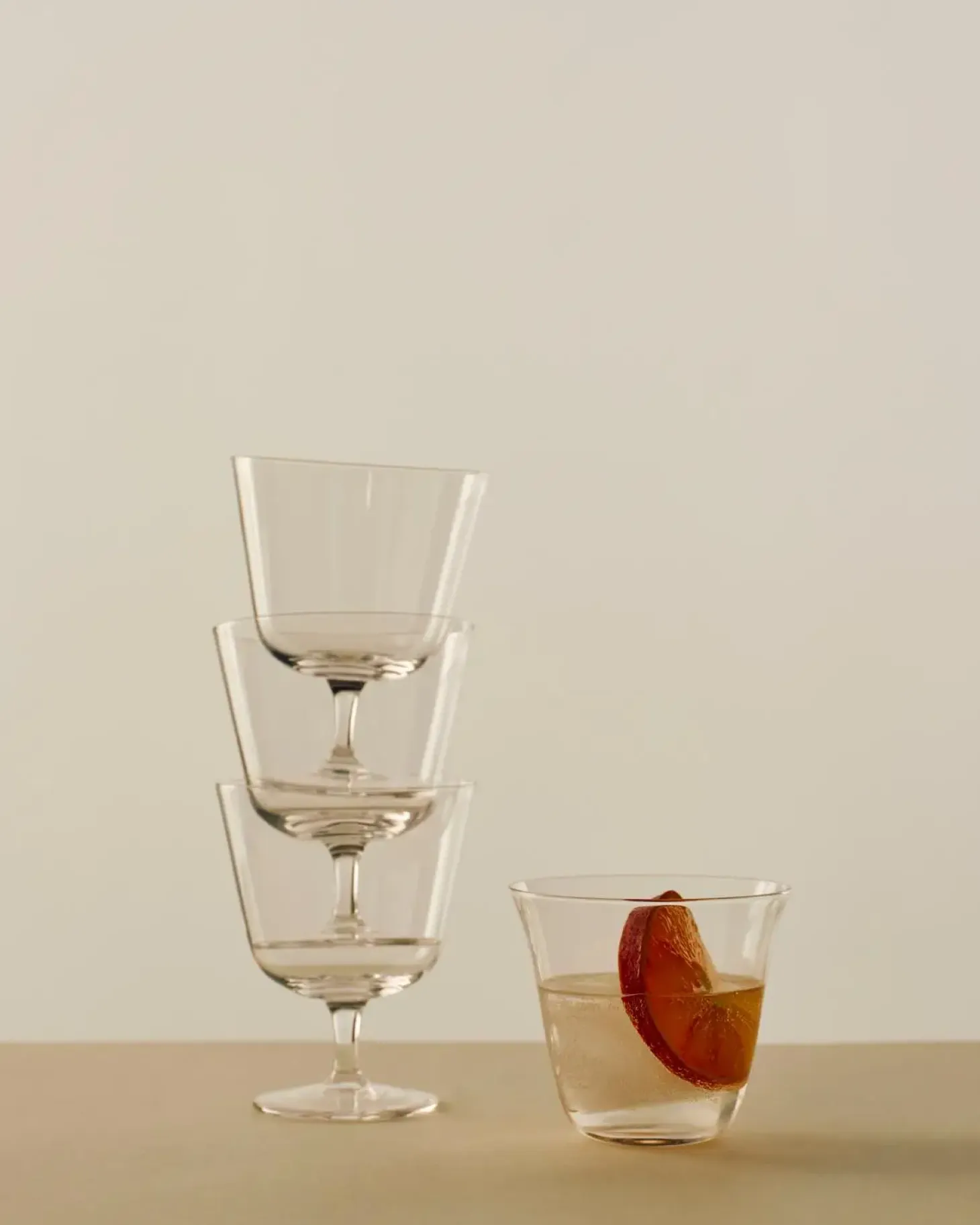Hay - Curve Stem Glass - Set of 2 - Small