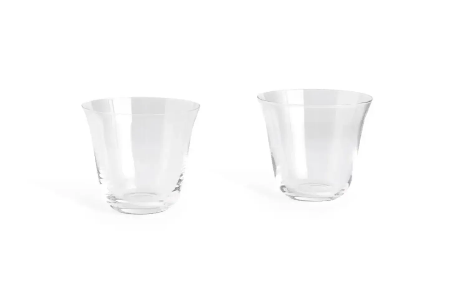 Hay - Curve Tumbler Glass - Set of 2 - Small
