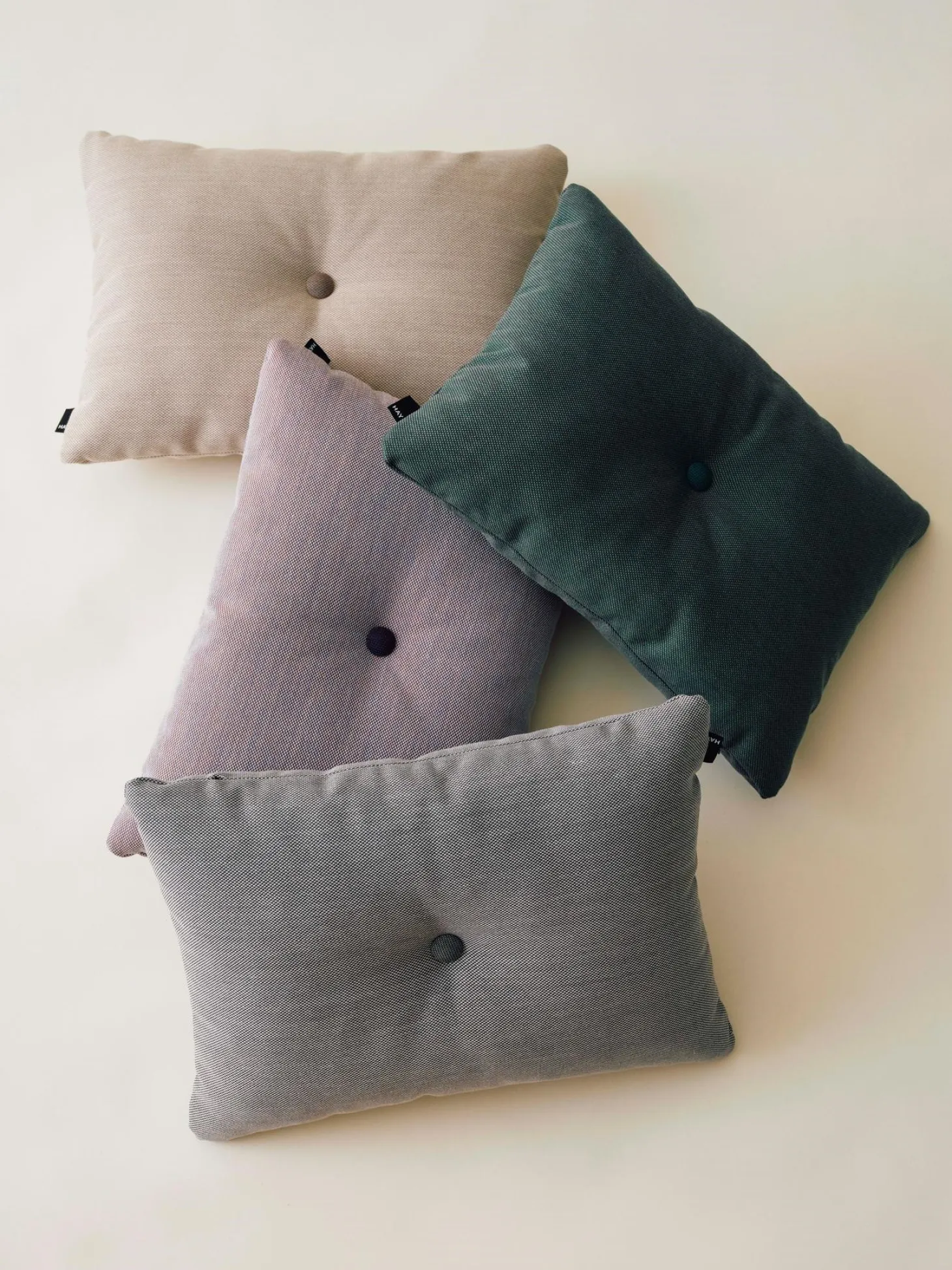 Hay - Dot Cushion - Steelcut Trio - Light grey