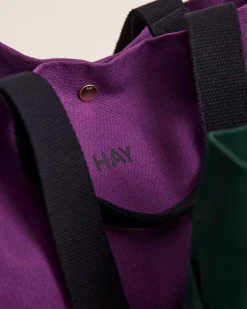 Hay - Everyday Tote Bag - Medium - Purple - Purple - 499