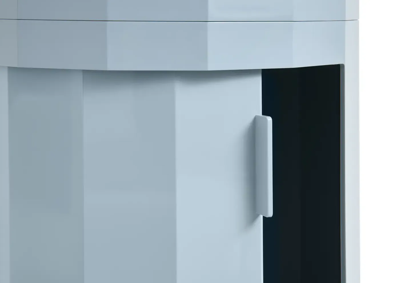 Hay - Facet Cabinet - High - Misty Grey - Lysegrå