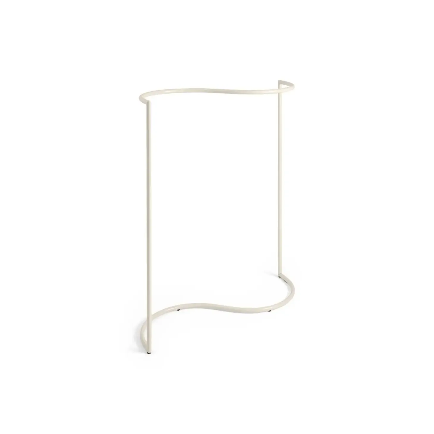 Hay - garderobestativ - Colour Rack - S-Shape - Eggshell / creme hvid