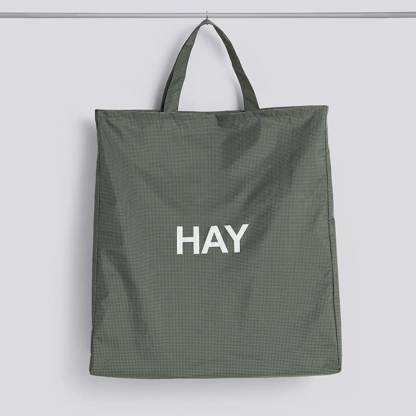 Hay - Grid Bag - X-large - Mørk grøn