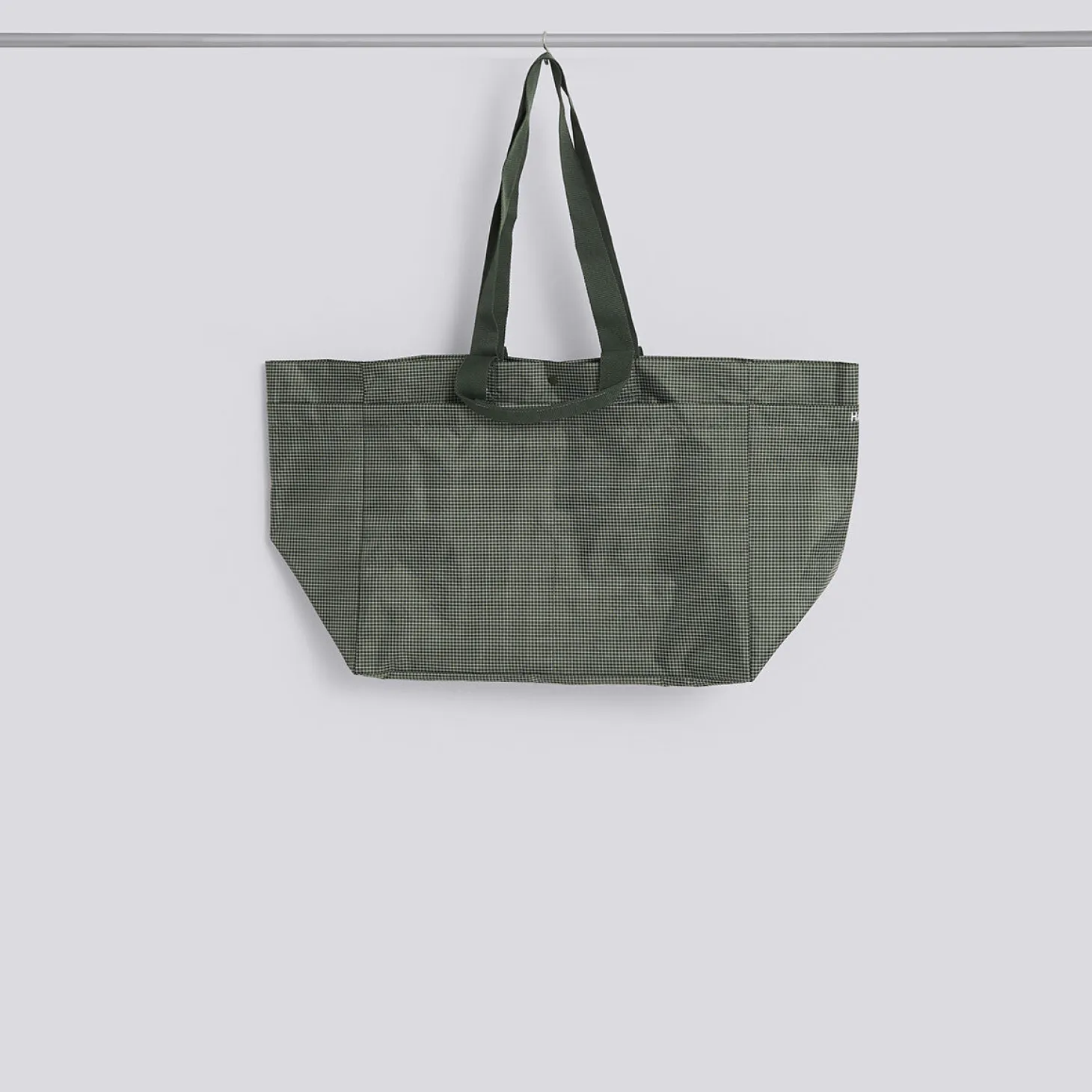 Hay - Grid Weekend Bag - Medium - Grøn