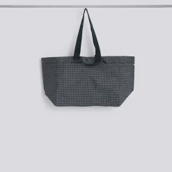 Hay - Grid Weekend Bag - Medium - Blå