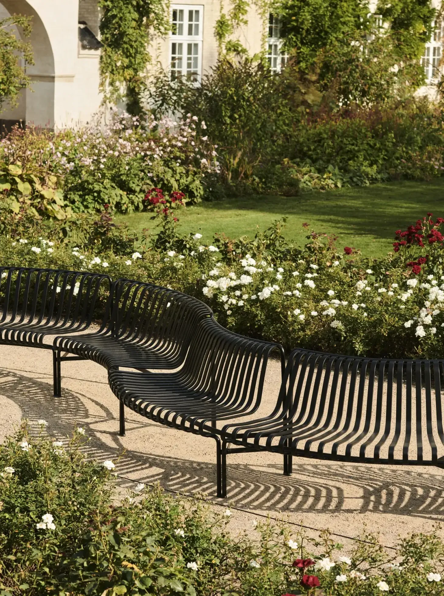 HAY - Havebænk Park - Palissade Park Dining Bench - In - Starter - Anthracite (2 bænke)