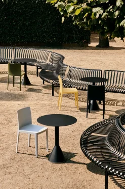 HAY - Havebænk Park - Palissade Park Dining Bench - In - Add-on - Anthracite