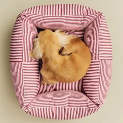 Hay - HAY Dogs Bed Zip - Large - Blå/Hvid