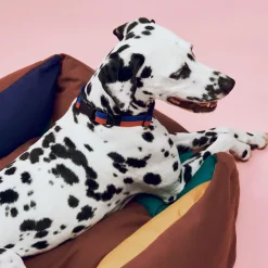 Hay - HAY Dogs Bed Zip - Medium - Rød/Hvid