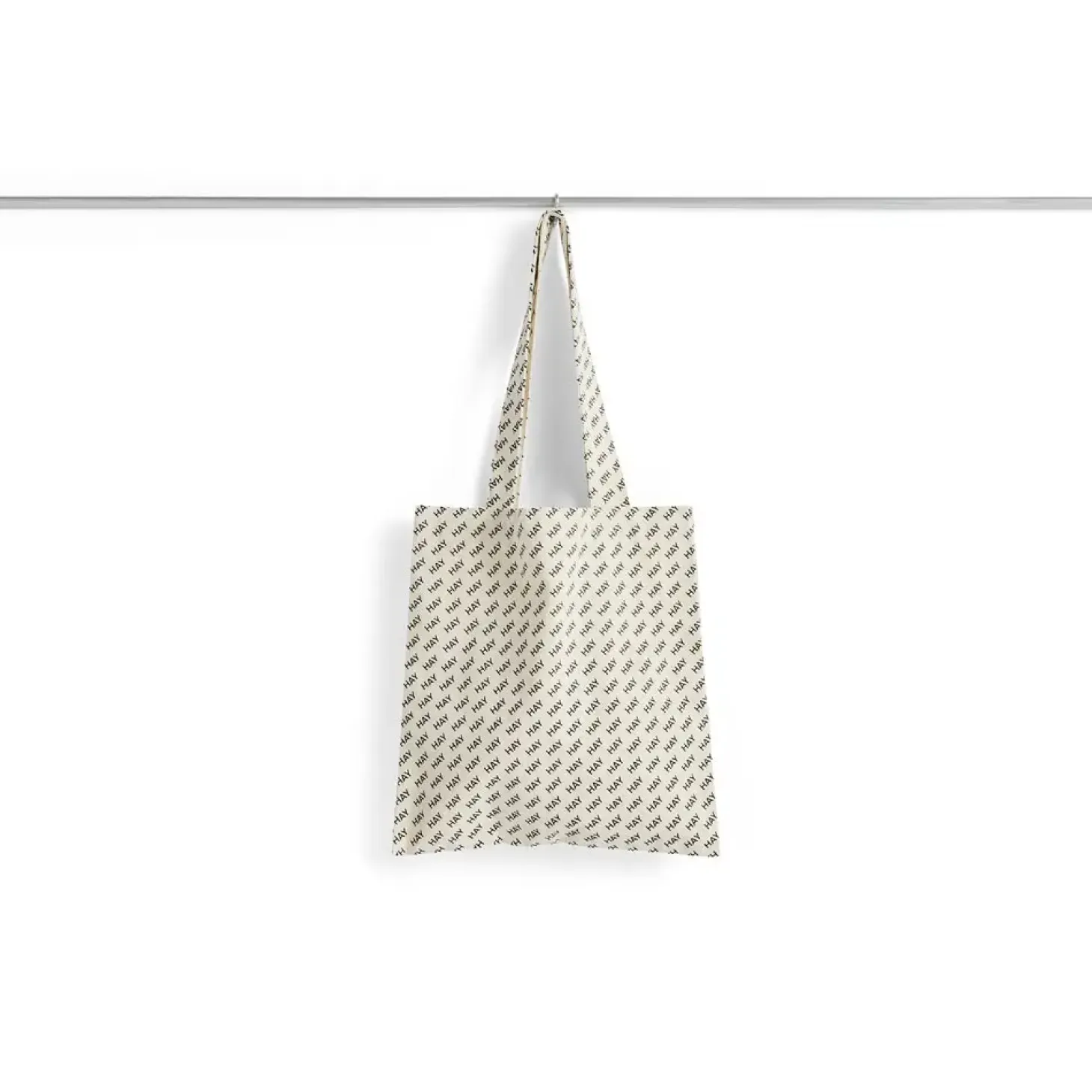 HAY - Indkøbsnet - Logo Tote Bag - Black / Sort