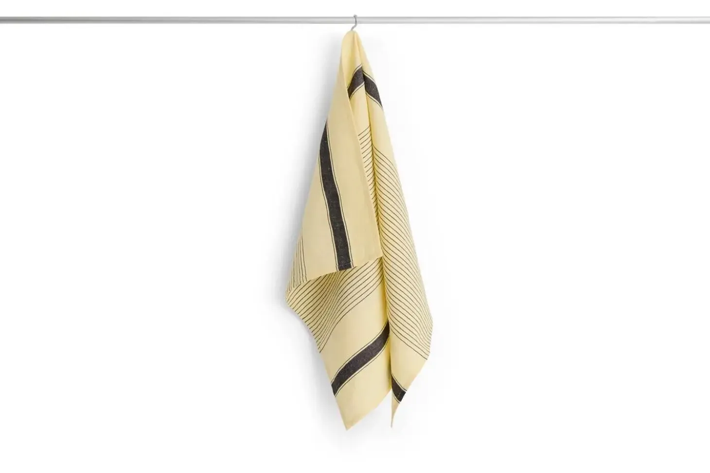 Hay - Linear Tea Towel - W52 x L80 -Soft Yellow - Soft yellow - 219