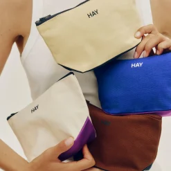 Hay - Multi Pouch - Small - Blå multi