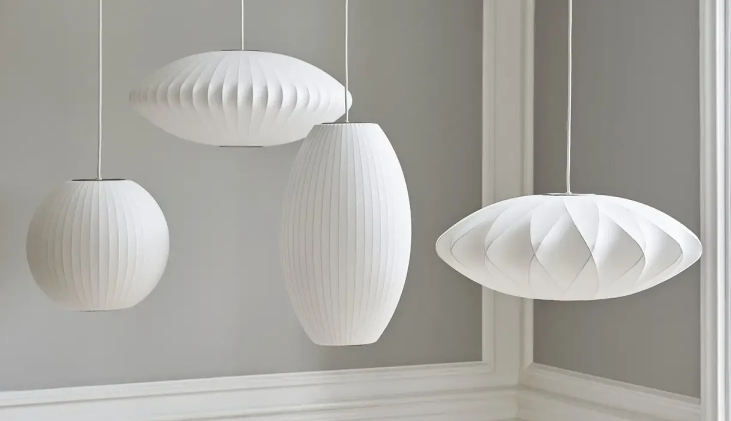 HAY - Nelson Saucer Bubble Pendant - X-Large - off white