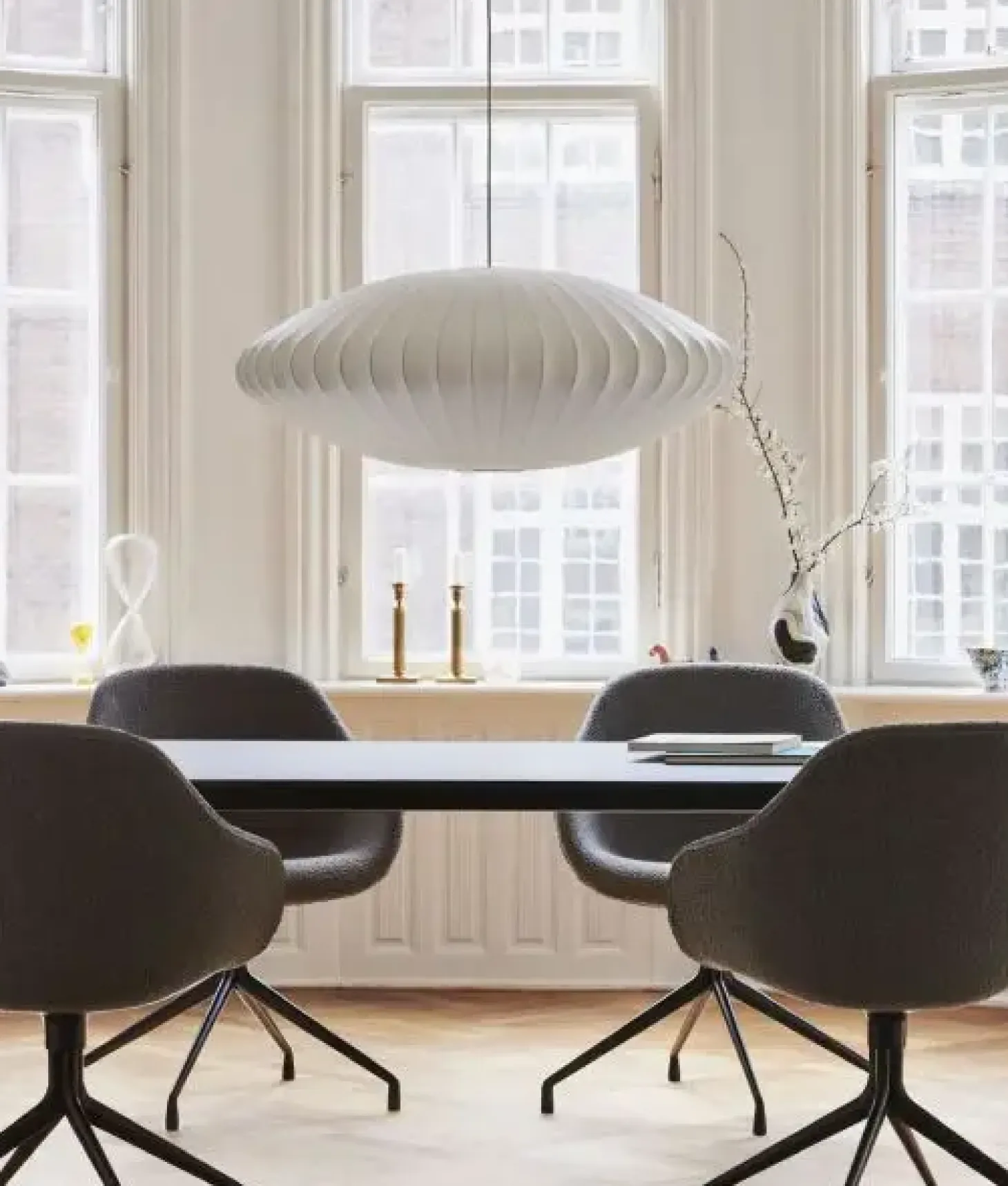 HAY - Nelson Saucer Bubble Pendant - X-Large - off white