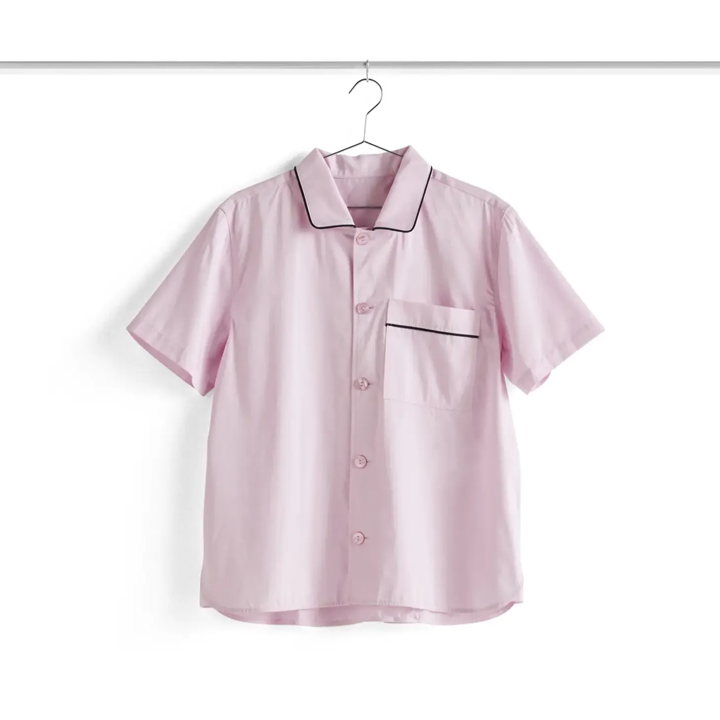 HAY - Outline Pyjama - Kortærmet Skjorte - M/L - Soft Pink