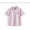 HAY - Outline Pyjama - Kortærmet Skjorte - S/M - Soft Pink