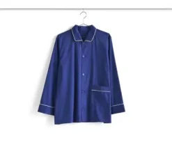 HAY - Outline Pyjama - Langærmet Shirt - S/M - Vivid Blue