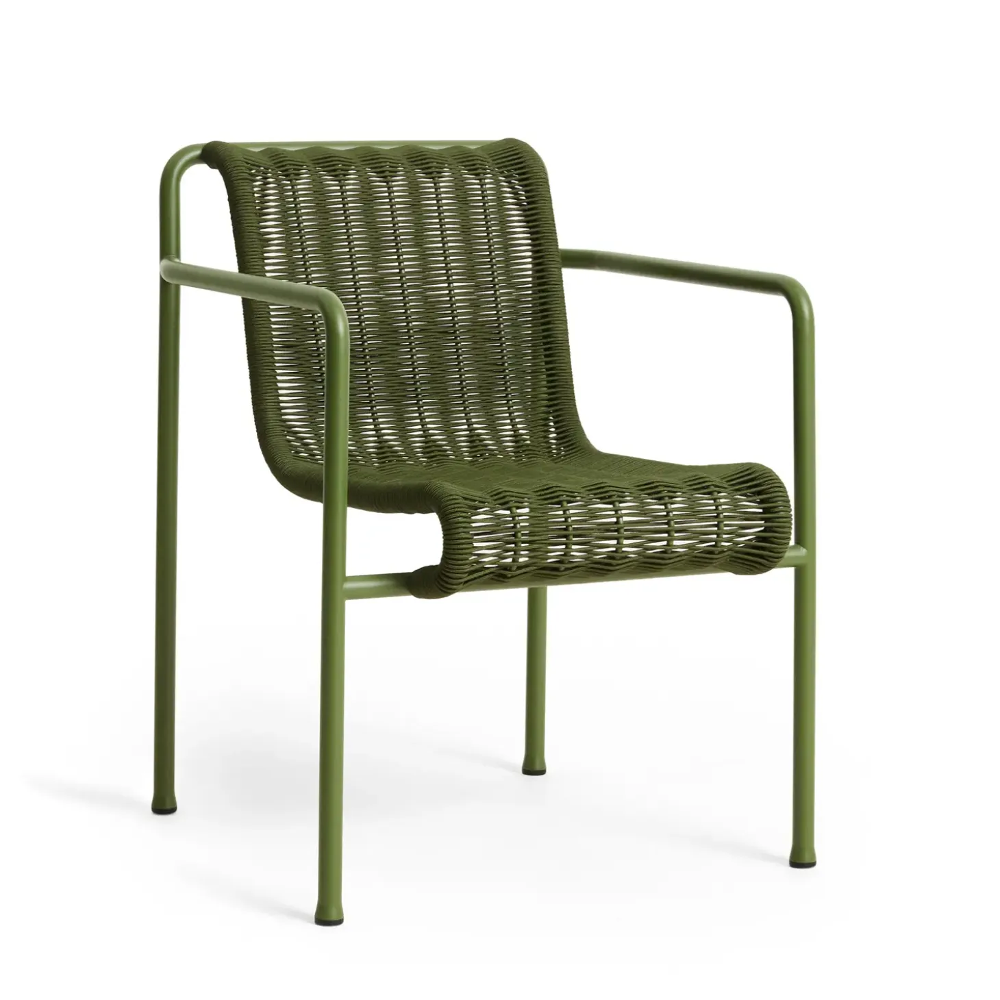 Hay - Palissade Cord Dining Armchair - Olive