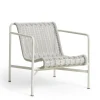 Hay - Palissade Cord Lounge Chair Low - Sky grey