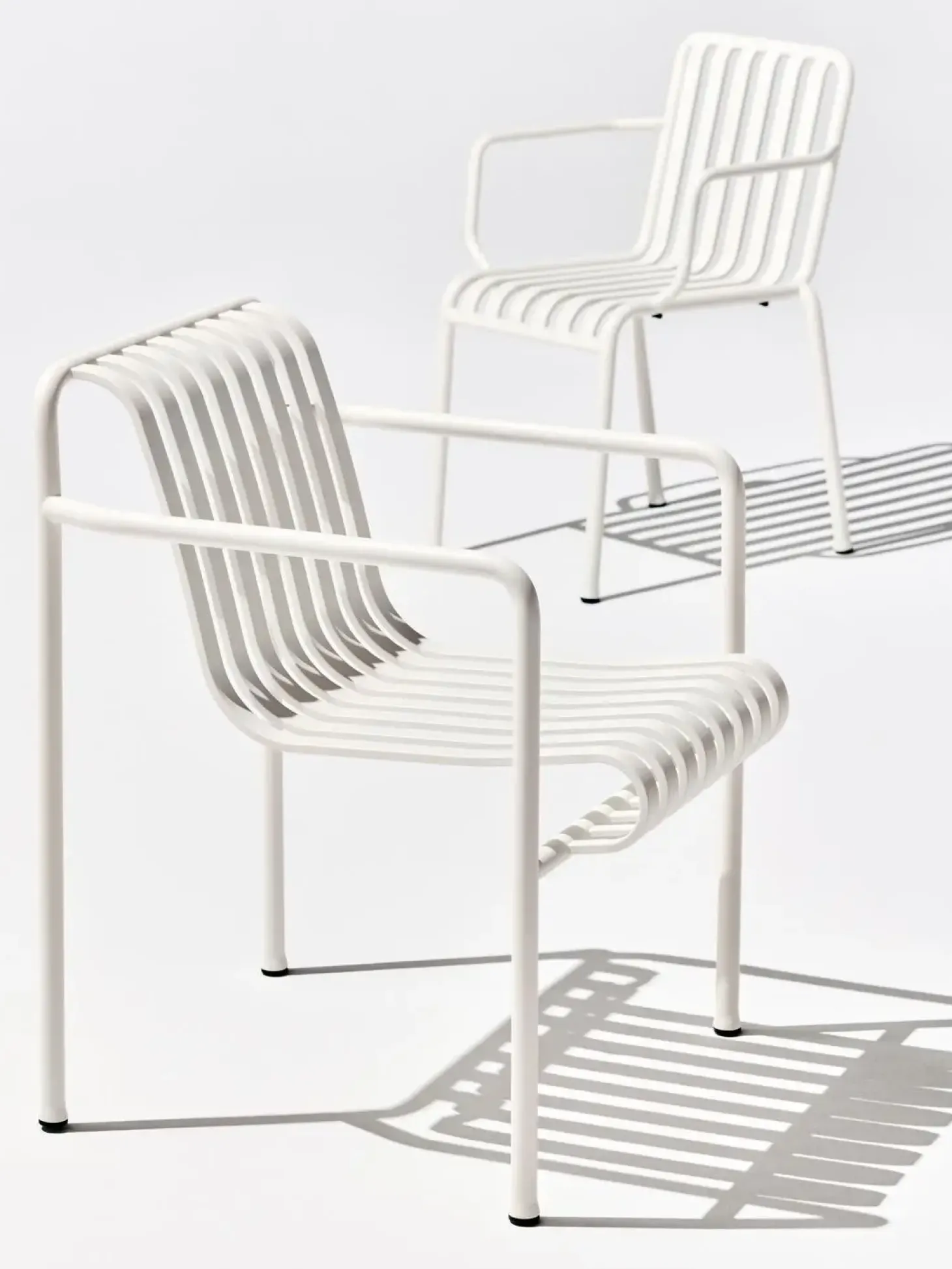Hay - Palissade Dining Armchair - Cream white - Hvid