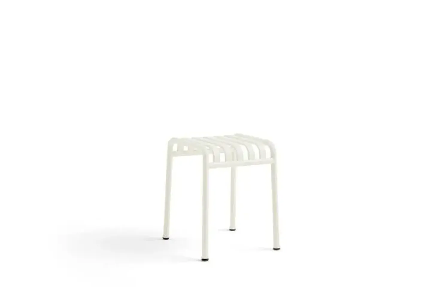 Hay - Palissade haveskammel - Stool - Cream white - hvid