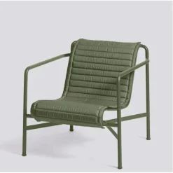 HAY - Palissade hynde Loungestol lav - Quilted - Oliven