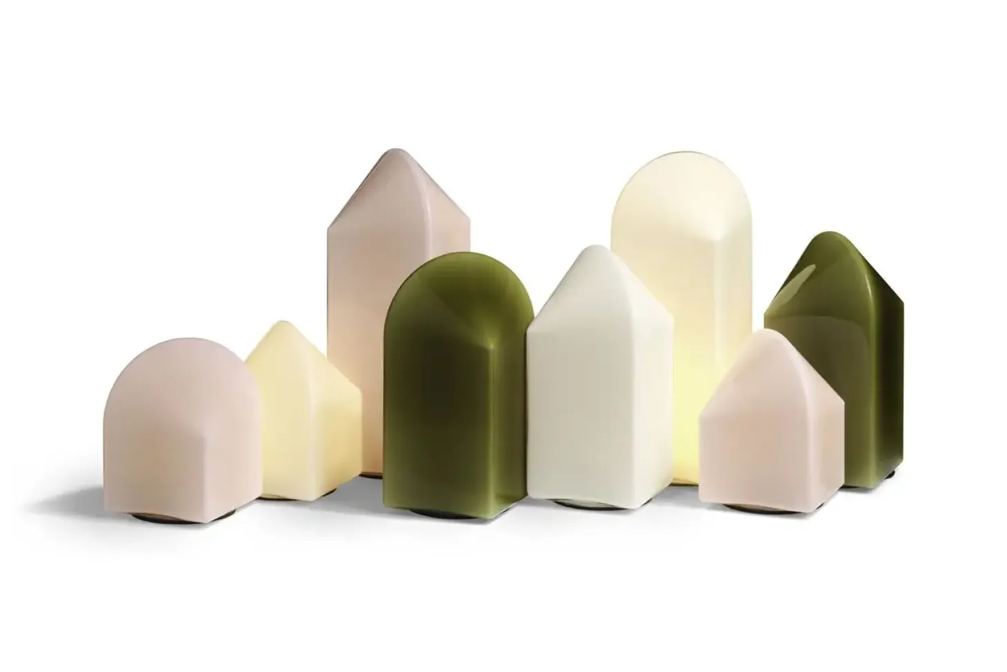 Hay - Parade Portable Lamp - Shell White - 16 cm