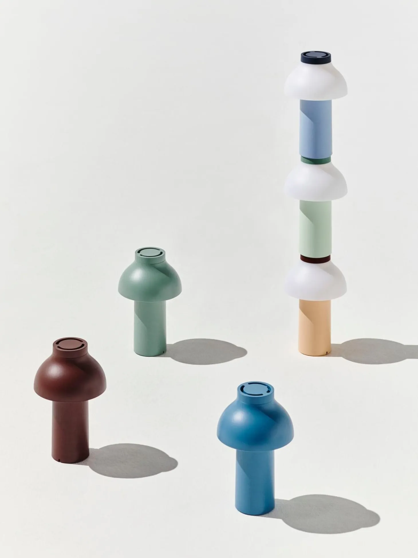 Hay - PC Portable Lamp No 2 - Cool Grey