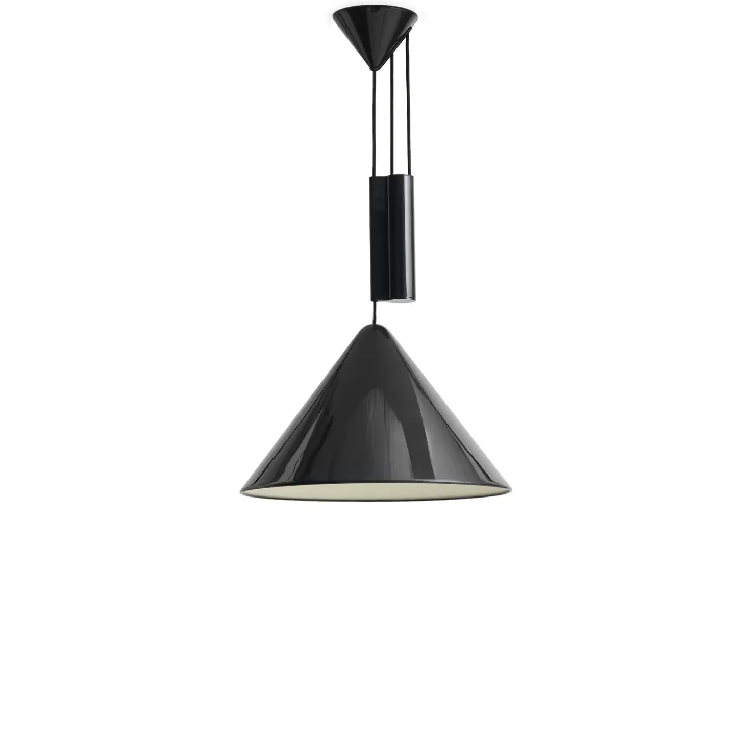 HAY - Pendel Lampe - Compass - Justerbar - Sort