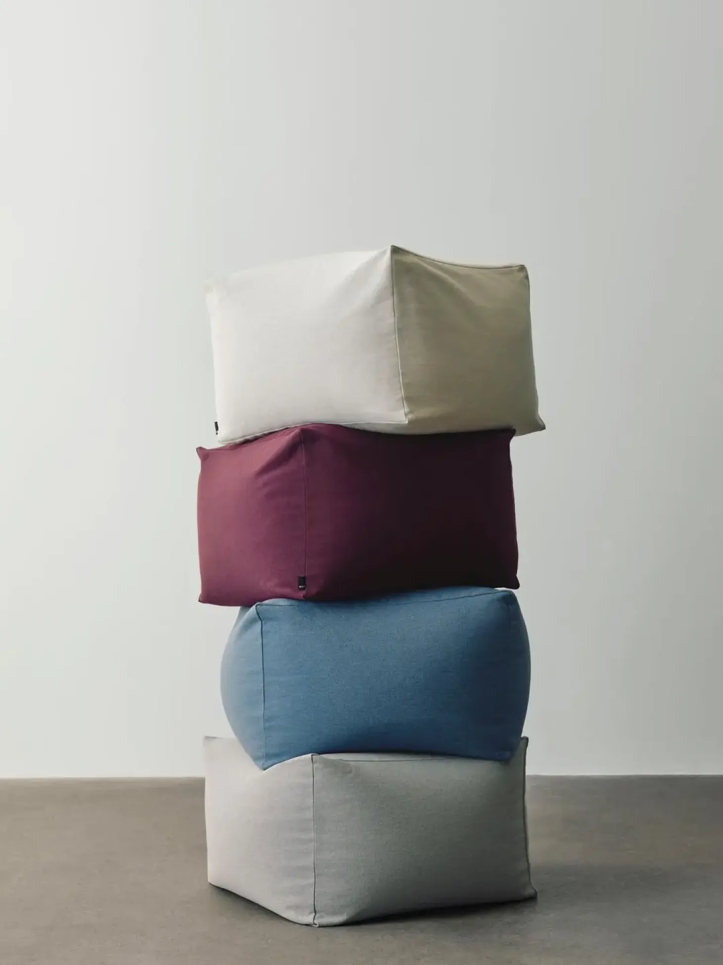 Hay - Puf - Story - Blue - 59 x 59 x 40 cm