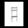 Hay - Reol - Pier System 11 - 1 kolonne - Blå/Sort - 82 X 46,5 X 209 cm