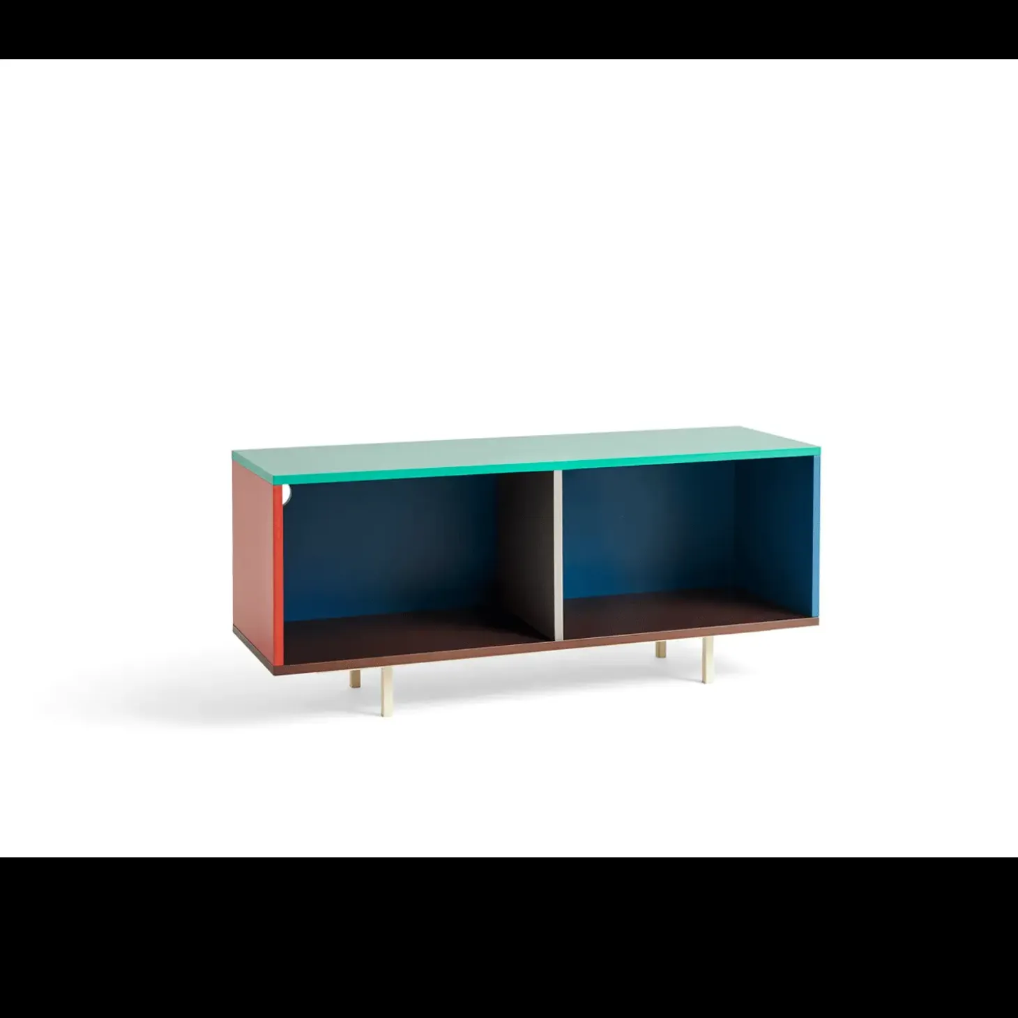 Hay - Reol til Gulv - Colour Cabinet - Multi farvet - Medium