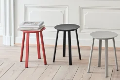 HAY - Revolver taburet, sky grey / lysegrå