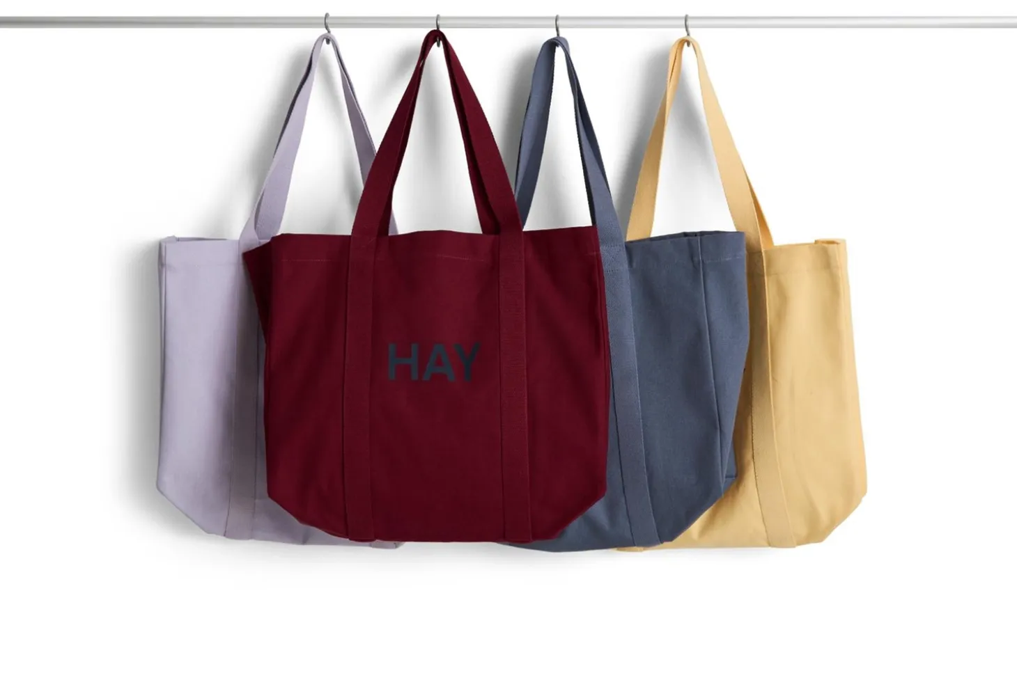 Hay - Shopper Bag - Medium - Steel blue