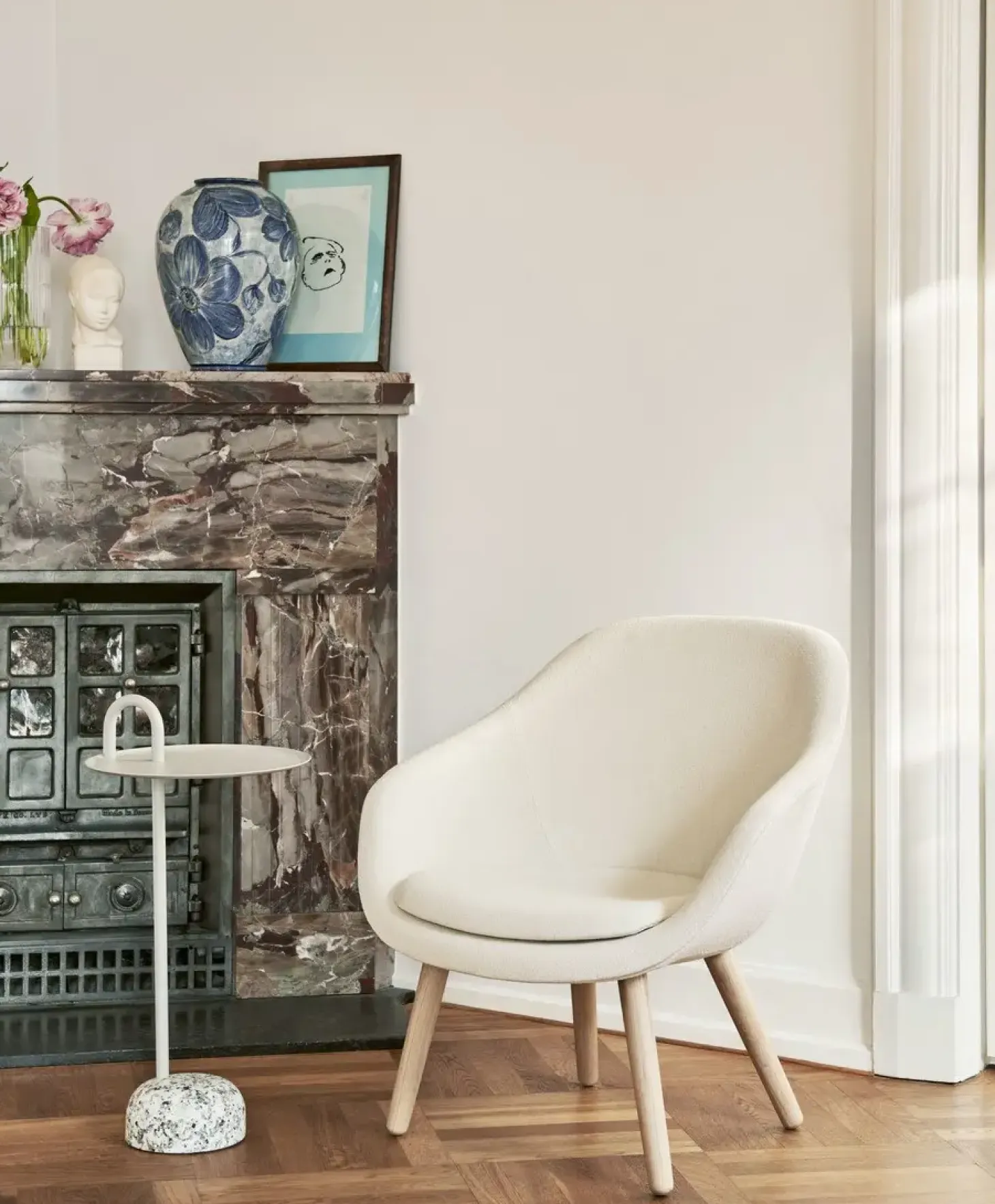 HAY - Sidebord - Bowler - Creme hvid