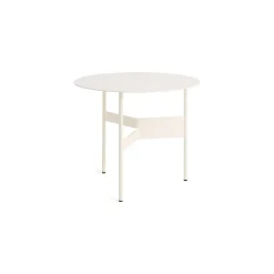 Hay - Sofabord - Shim Coffee Table - Hvid/Eggshell - Ø54 cm