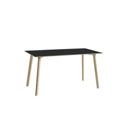 HAY - Spisebord - CPH DEUX 210 - Sort/Bøg - 140 cm
