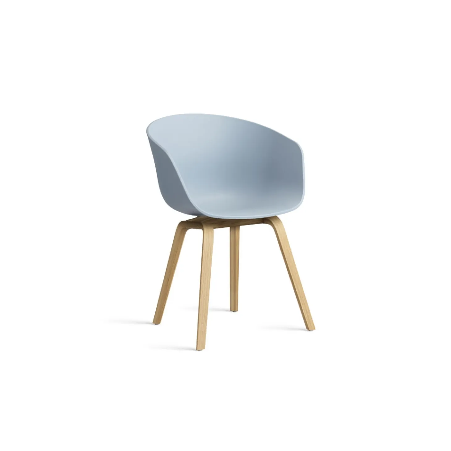 Hay - Spisebordsstol - AAC 22 - About a Chair - Slate Blue 2.0 - Ben: eg/vandbaseret lak