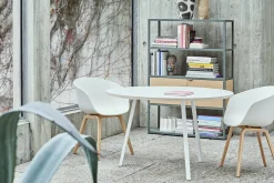 Hay - Spisebordsstol - AAC 22 - About a Chair - Slate Blue 2.0 - Ben: eg/vandbaseret lak