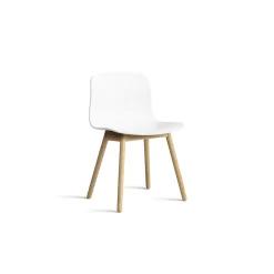 Hay - Spisebordsstol - AAC 12 - About a chair - Hvid 2.0 - Ben: eg/vandbaseret lak