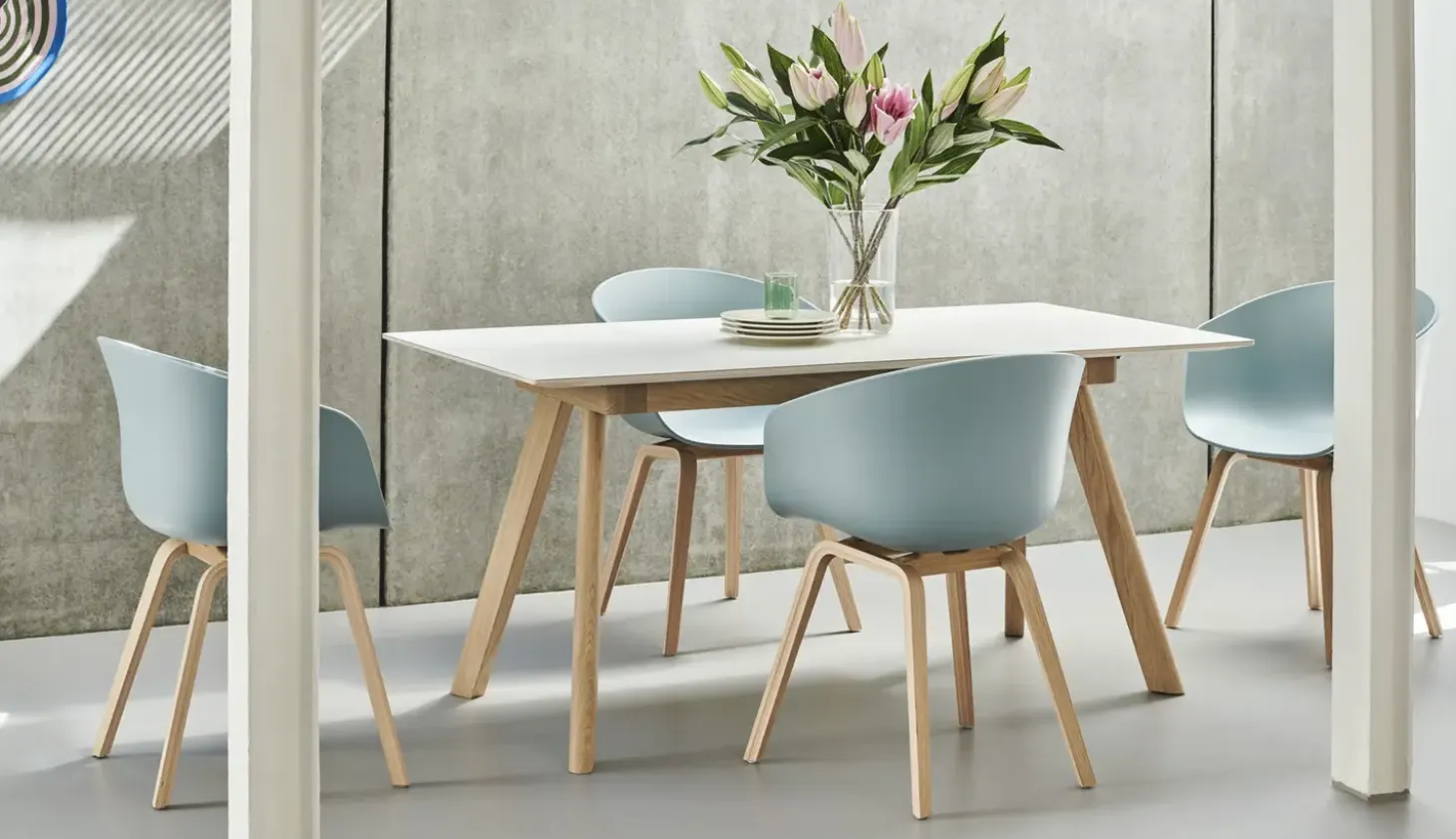 Hay - Spisebordsstol - AAC 22 - About a Chair - Black - sort skal og sorte ben
