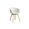 Hay - Spisebordsstol - AAC 22 - About a Chair - Melange Cream 2.0 - Ben: eg/vandbaseret lak