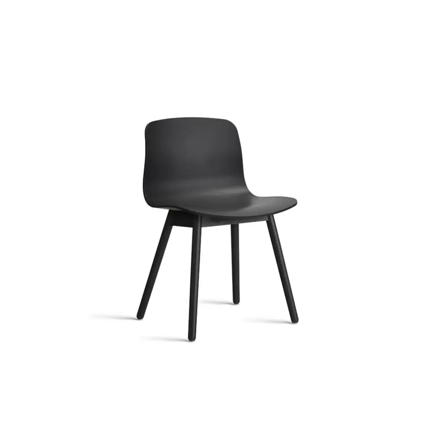 Hay - Spisebordsstol - AAC 12 - About a chair - Sort 2.0 - Ben: Sort eg