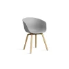 Hay - Spisebordsstol - AAC 22 - About a Chair - Concrete Grey - Ben: Eg med lak