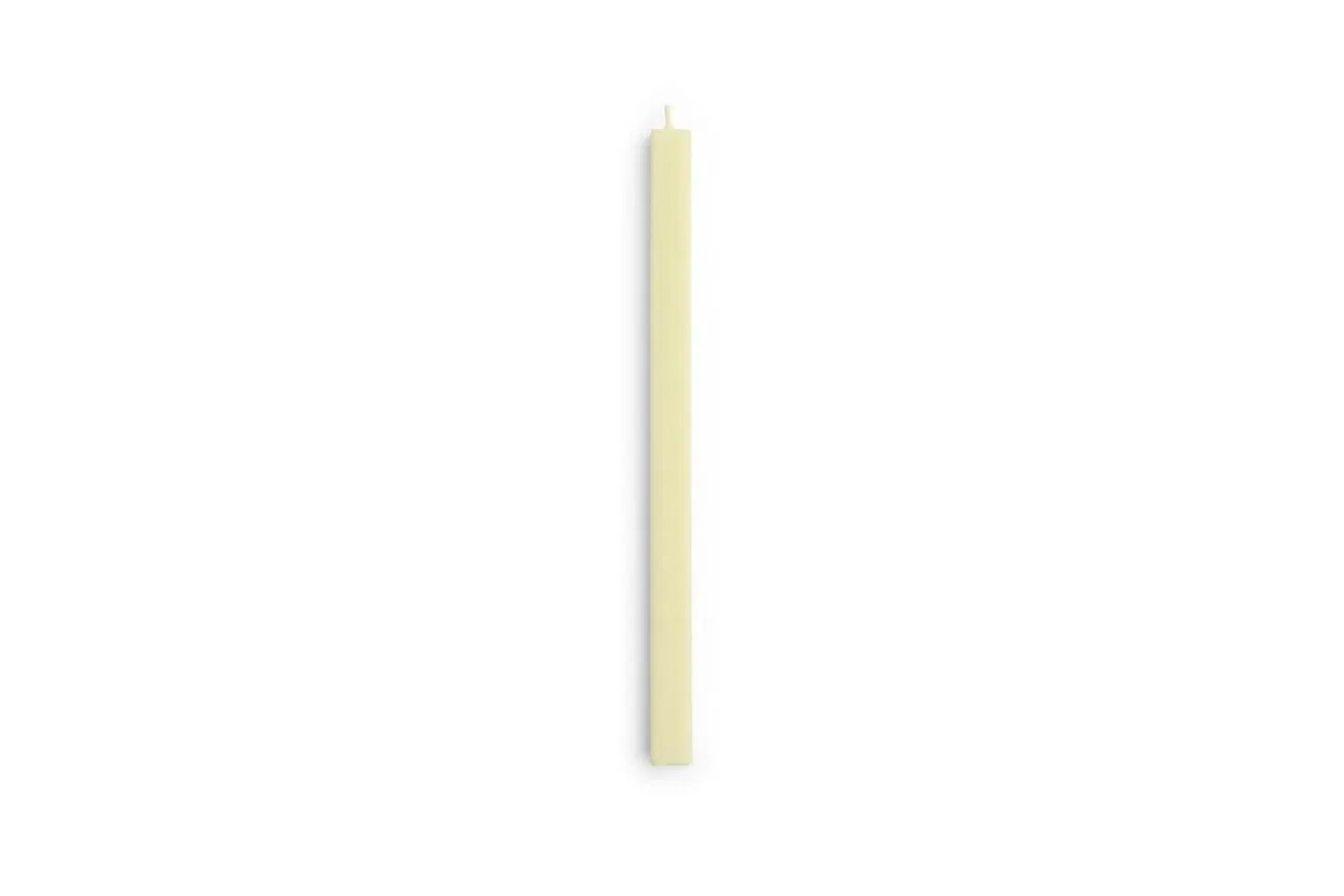 Hay - Square Candle - Lime white