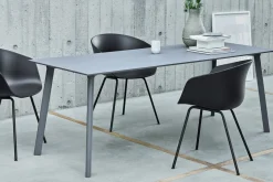 Hay - Stol AAC26 - Soft sort med sorte ben - about a chair AAC 26